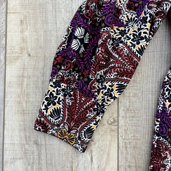 CHICO'S Womens Sz 3 (16/18) Multicolored Medallion Print Sheath Dress Lined Ikat - Picture 6 of 14